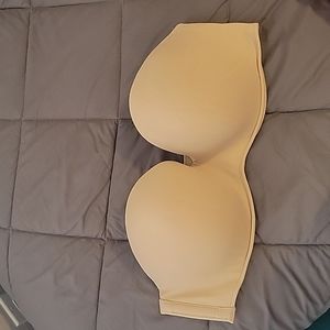 Cacique Nude Strapless Bra